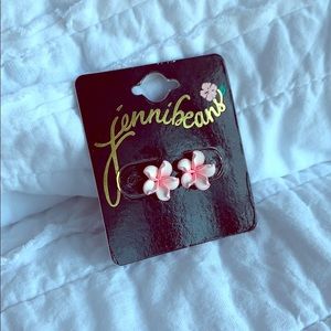 Plumeria Earrings from Hawaii